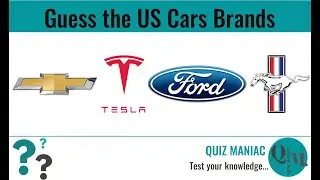 Guess the US Car Brands -  Part 1  QuizManiac