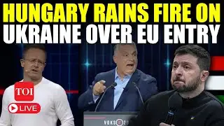 LIVE | 'Ukraine Biggest Threat': Hungary's Orban Slams Zelensky's EU 'Dream,' Blasts 'Madness'