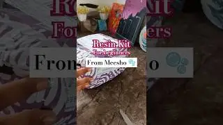 Resin kit for beginners 🫧✨ #resinkit #beginners #meeshofinds