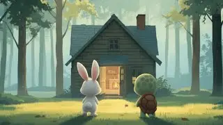 Lulu e Tina | Episódio 4 – Em Frente à Casa 🌿🐰🐢 (História Infantil)