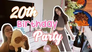 20th BIRTHDAY VLOG & PARTY | Hannah Theresa