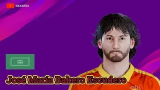 Jos&eacute; Mar&iacute;a Bakero Escudero - PES Clasico (Face, Body& Stats)