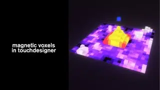 Magnetic Voxels in TouchDesigner