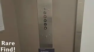 Door Trick!! Vintage 1960's Montgomery Hydraulic Elevator  - Victoria BC