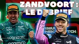 GRAND PRIX PAYS BAS 2023 ALPINE BRILLE MERCEDES ECHOUE
