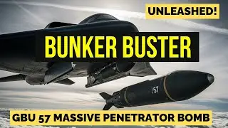How a BUNKER BUSTER Bomb WORKS - GBU 57!