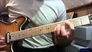 Guitar music theory lesson 04 - Understanding intervals - perfect fifth, I-IV-V chord progression