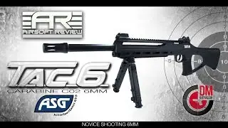 TAC 6 CARABINE CO2 ASG [ DM diffusion ] / AIRSOFT REVIEW