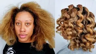 How To | Restyle Blow Out Fail | Quick Large Perm Rod Set