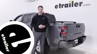 etrailer | Setting up the Yakima BedRock HD Truck Bed Rack on a 2022 Nissan Frontier