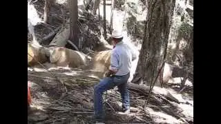 Grip Hoist at work for Backcountry Horsemen