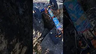CLIMBING HIGH WITH SUPER RC CRAWLER #shortvideo #viral #fyp #fypシ #shorts #rccar #rc #axial #4x4