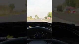 Honda Civic high speed run on motorway #honda #civic #topspeed #music