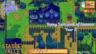 Final Week of Summer Year 2 - Strawberry Farm on #stardewvalley