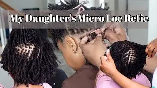 Micro Loc Retie | Starter Locs | 9 Months Loc'd | Loc Maintenance