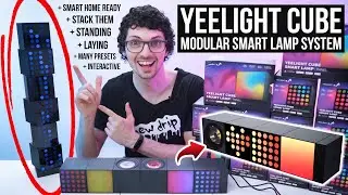 2023's Coolest LED Cubes - Pixel Style! - Yeelight Cube Smart Lamp Review & Test