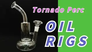 Tornado Perc Dab Rig Beaker Glass Bong Vortex Recycler Oil Dab Rig ShareBongs Product Review