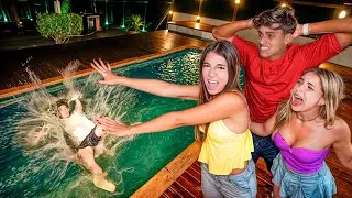 ELE FOI LONGE DEMAIS E FOI JOGADO NA PISCINA!!