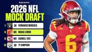 2026 NFL Mock Draft Pre Combine: Five WRs taken in Round 1, Teams look to bulk up in the trenches