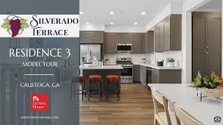 Residence 3 at Silverado Terrace in Calistoga, Ca by DeNova Homes