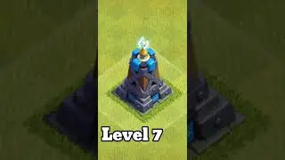 All Level Mega Tesla of Clash of Clans | Level 1 to 9