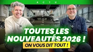 🔥 Le top des nouveautés automobiles à suivre en 2026 !