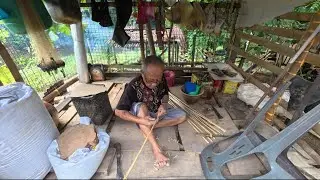 Tumu Pagi BS Udah Ba Langkau Arau Ia Ngeraut Buluh 😍 Ngambi Buah Kelapa 😋