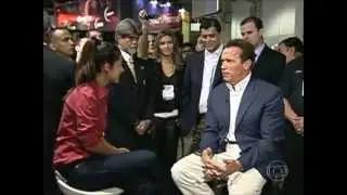 Entrevista Arnold Schwarzenegger I love Brazil!