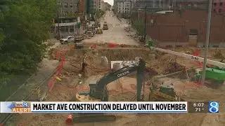 Fulton Street and Market Avenue construction extended to November