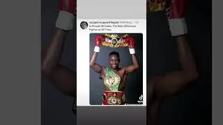 Is Pernell Whitaker, the best defensive of fight of all time. #boxing #boxingtraining