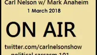 Carl Nelson talking to Mark Anaheim on 1st March 2018