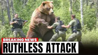 Police Officers JUST Attacked by the Largest Grizzly Bear Ever Recorded in Alaska!