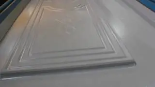 PVC door vacuum  press machine heating and suction for wood kitchen cabinet door