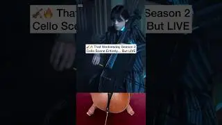 That Wednesday Season 2 Cello Scene&hellip; But LIVE 🎻🔥 (Prokofiev Dance of the Knights)