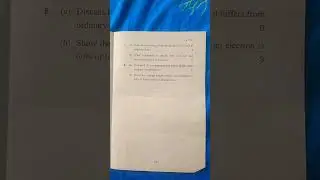 Bsc 4th Sem Statistical Mechanics Question Paper 2023 Igu #shortsfeed #shorts