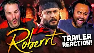 ROBERRT Trailer Reaction w/ Andrew & Imtiaz! | Darshan | Vinod Prabhakar | Asha Bhat