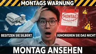 Wenn du Silber besitzt, ignoriere nicht, was am Montag passieren könnte!