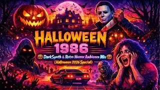 Halloween 1986 🎃 | DarkSynth & Retro Horror Ambience Mix (Halloween 2025 Special)