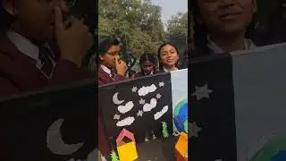 Science exhibition and food stall in school # representation # students # delhi # like # subscribe 