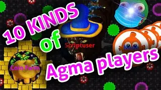 10 kinds of agma.io players | June 2020