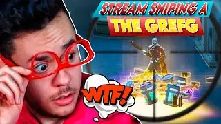 STREAM SNIPING a THEGREFG!!! Se vuelve LOCO 😱