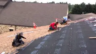 Amazing Hand Nailed Roof Video
