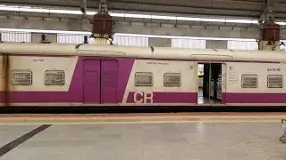 Mumbai's Iconic Retrofitted Emu Local Train Motor Sound And Interior #retrofittedemu