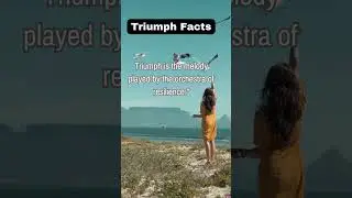 Triumph is the echo of determination