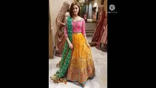 Bridal Mehndi Dress Designs | Mayon Dress Designs 2021 | Mehndi Dress Ideas | Pakistani Mehndi Dress