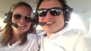 My airplane marriage proposal over the skies of The Netherlands