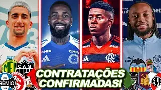 +59 TRANSFERÊNCIAS CONFIRMADAS: Flamengo, Cruzeiro, Grêmio, Inter, Bahia, Manchester City e mais!