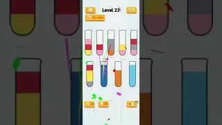SortPuz 3D Level 23 Walkthrough Solution iOS/Android