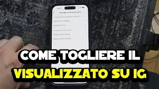 Come togliere il visualizzato su Instagram