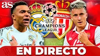 🔴 EN VIVO,  REAL MADRID vs. M&Oacute;NACO | PREVIA, SEGUIMIENTO y post PARTIDO  | CHAMPIONS LEAGUE